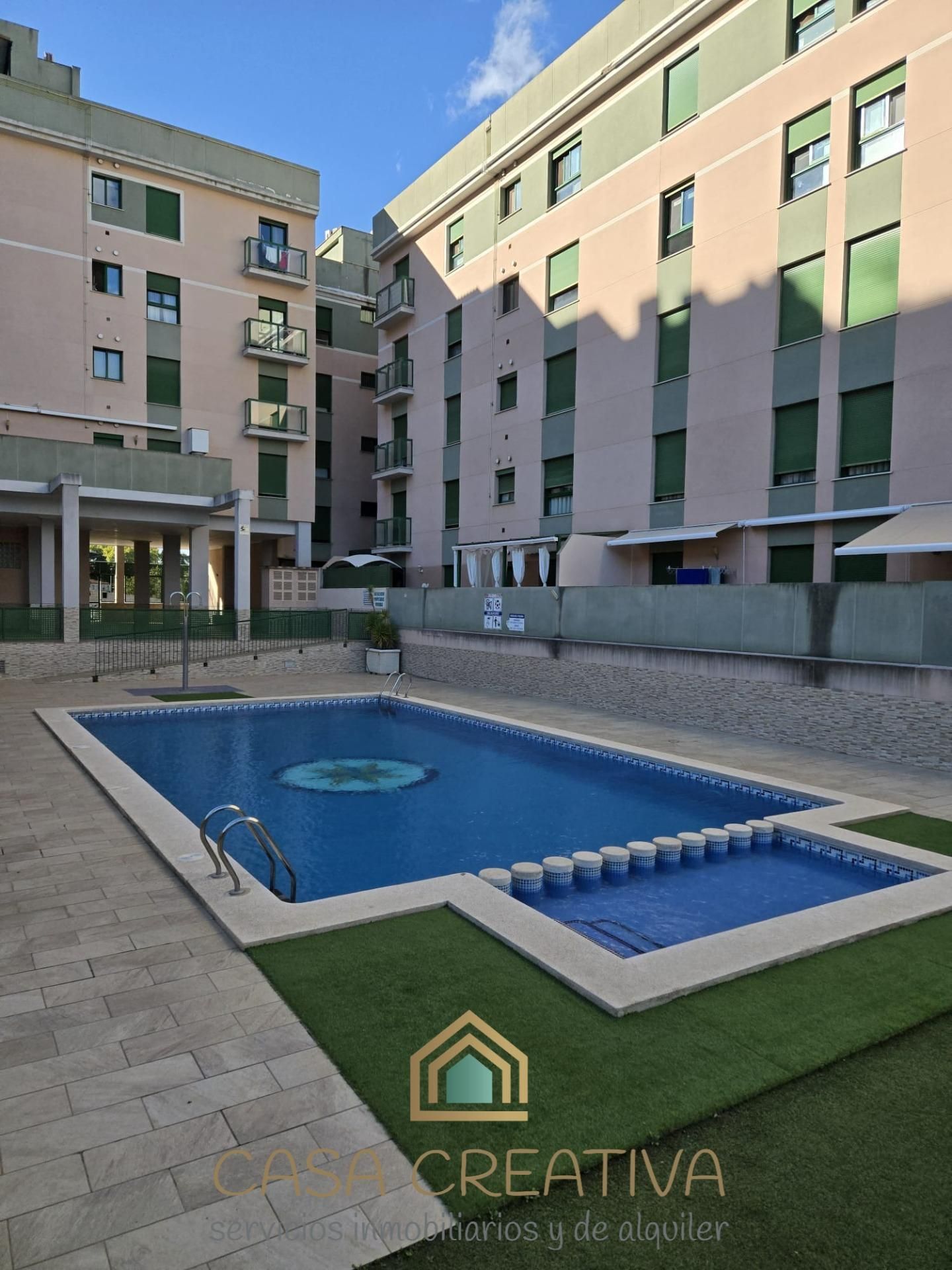 Schwimmbecken von Wohnungen zum verkauf in Xàtiva mit Klimaanlage, Heizung und Terrasse