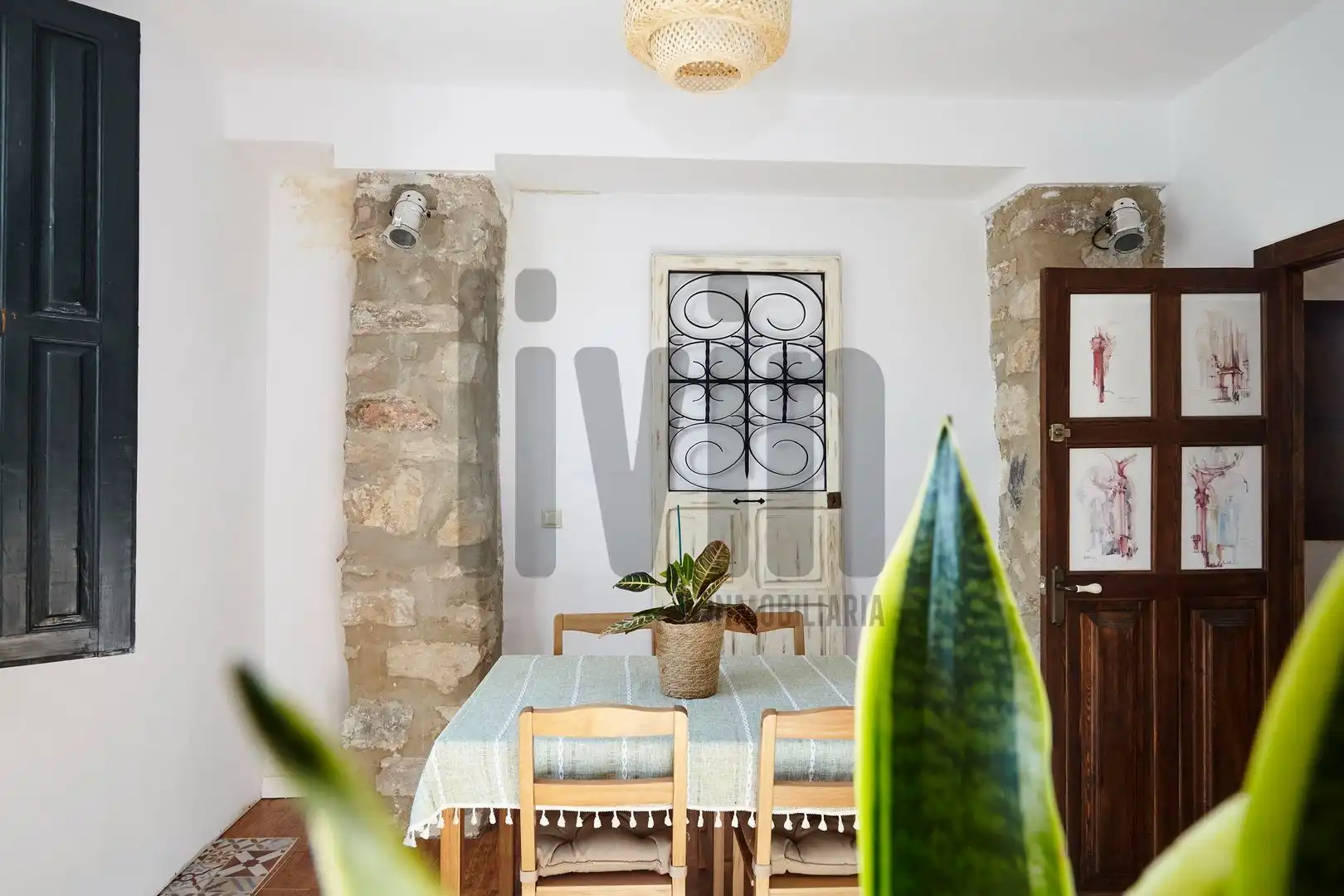Menjador de Apartament en venda en Jaén amb Aire condicionat i Moblat