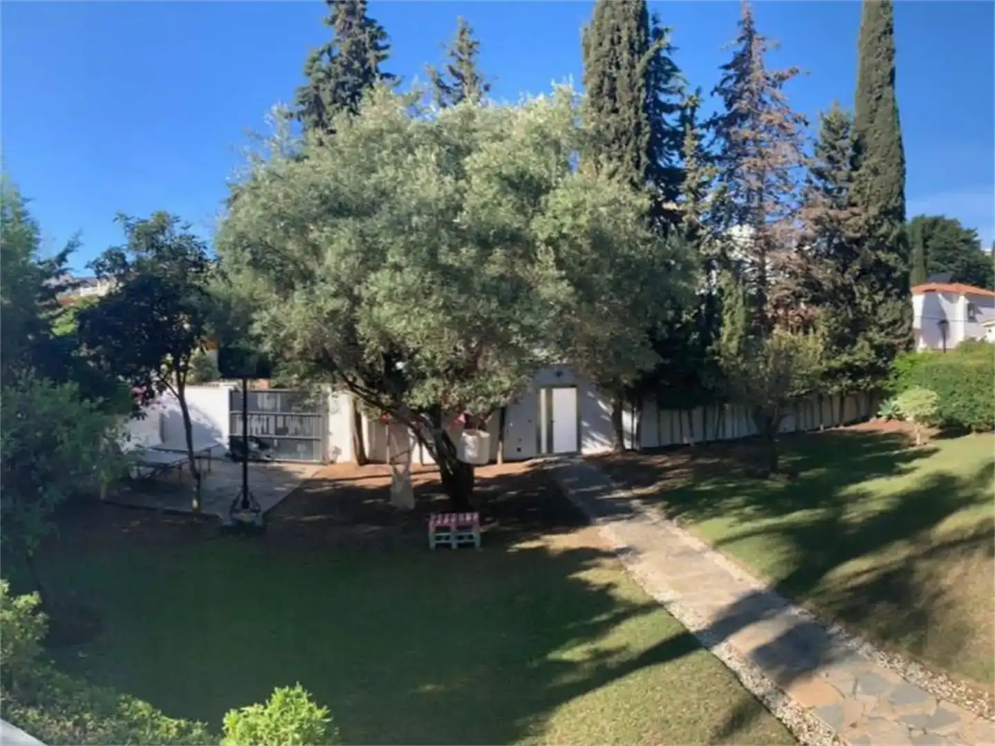 Jardín de Casa o chalet de alquiler en Marbella con Aire acondicionado y Piscina