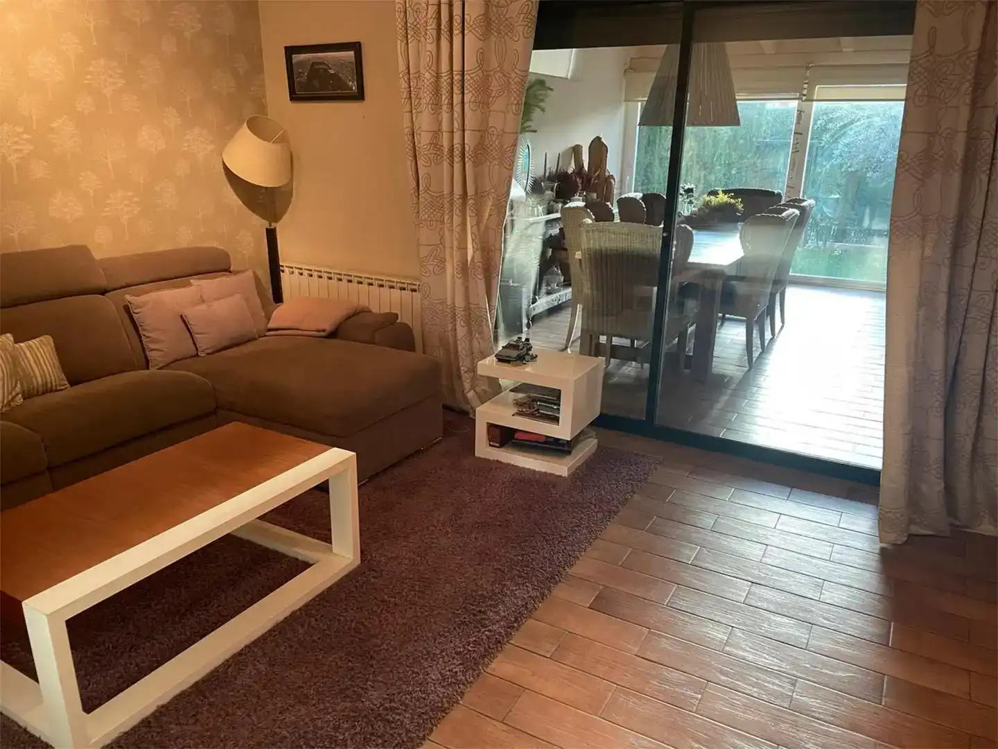 Sala d'estar de Casa o xalet en venda en Simancas amb Piscina