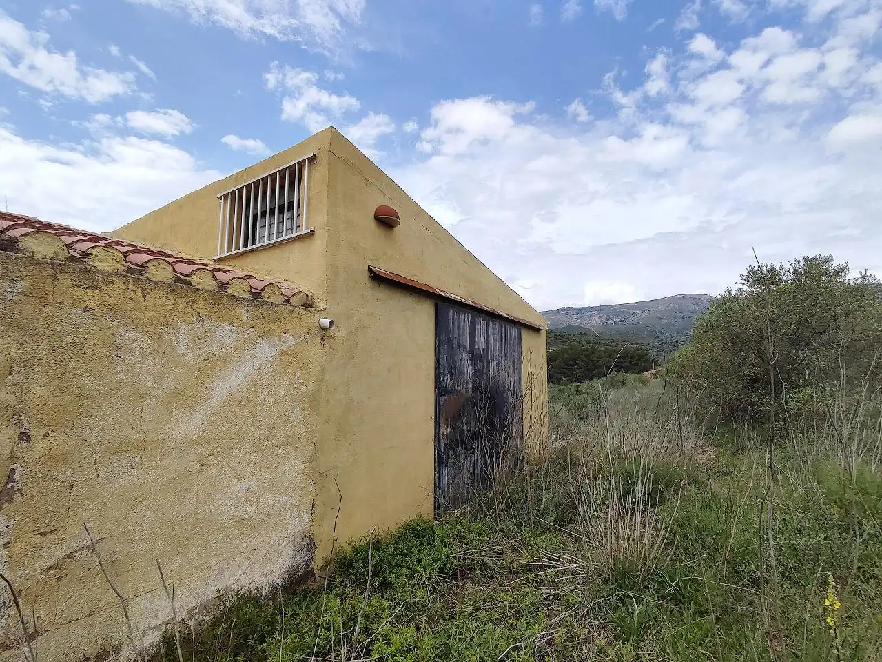 Vista exterior de Finca rústica en venta en La Sénia con Terraza
