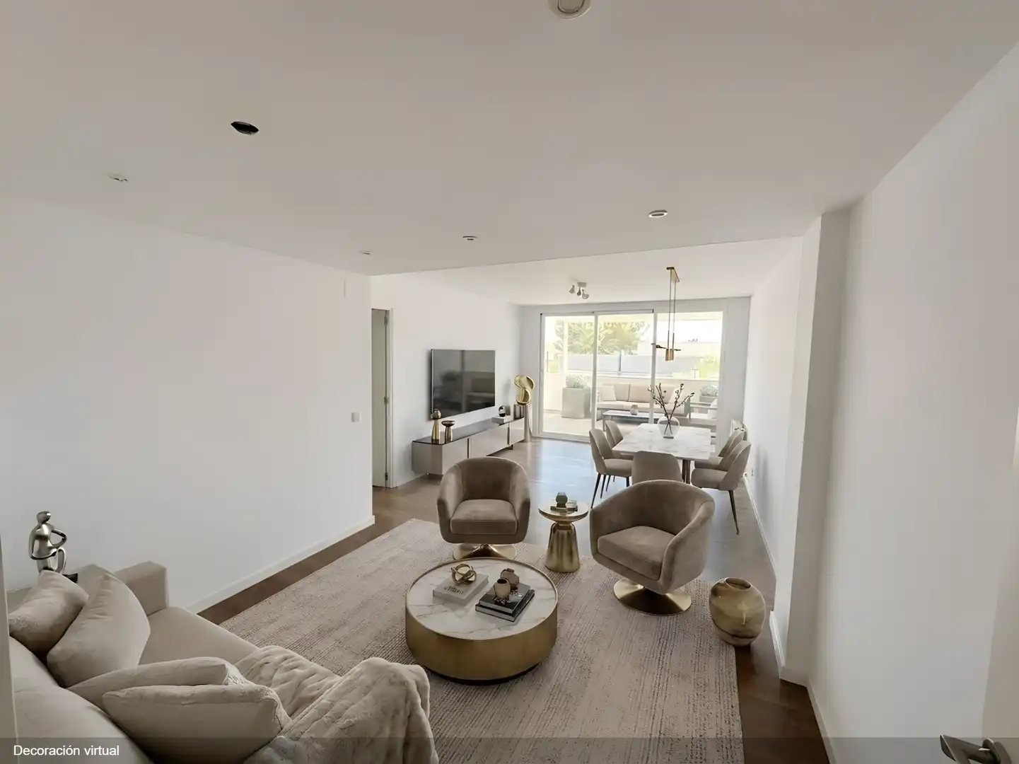 Sala de estar de Piso en venta en Móstoles con Calefacción y Terraza