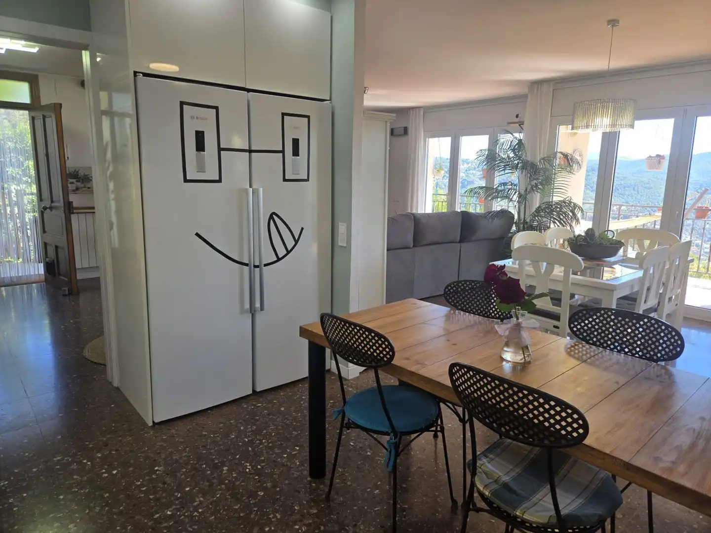 Menjador de Casa o xalet en venda en Castellar del Vallès amb Jardí privat