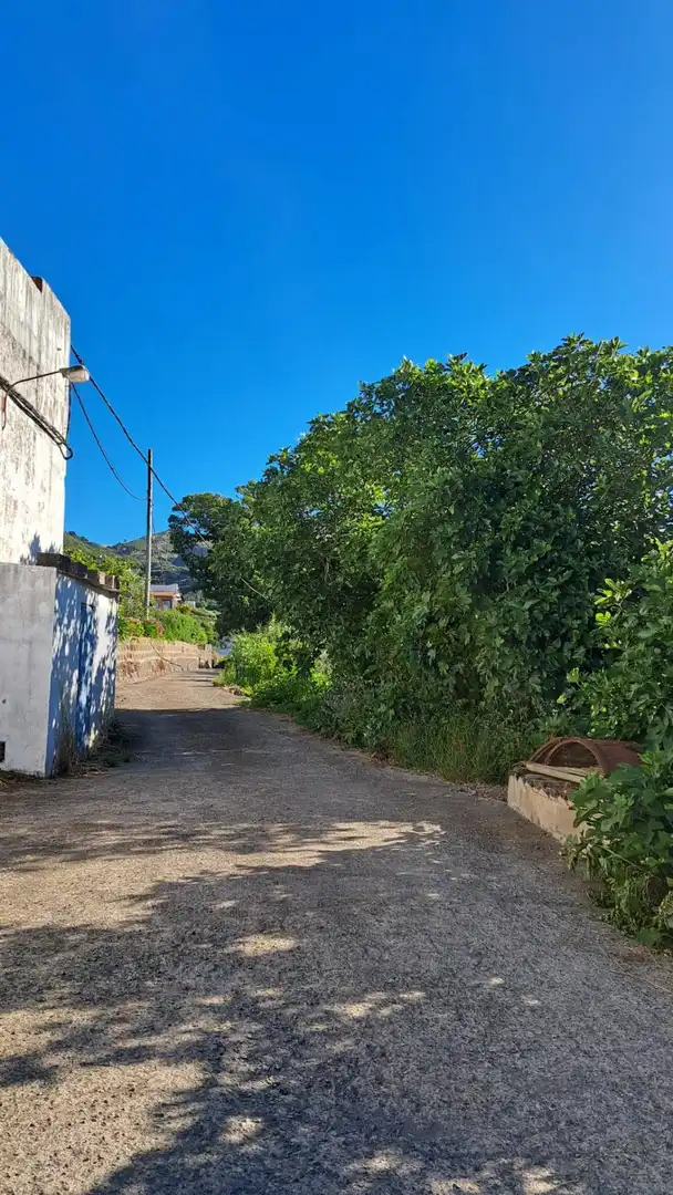 Außenansicht von Haus oder Chalet zur Miete in Valleseco mit Privatgarten und Balkon