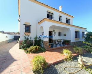 Exterior view of House or chalet for sale in Málaga Capital  with Private garden and Parquet flooring