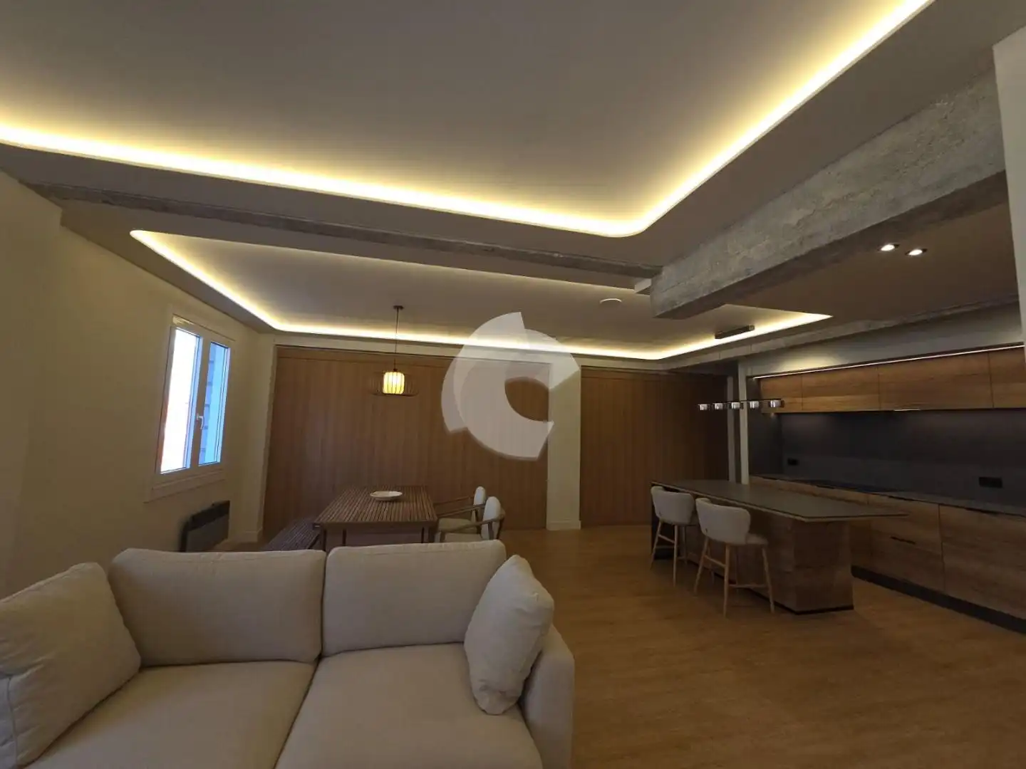 Wohnzimmer von Wohnung zum Verkauf in Vigo  mit Heizung und Möbliert