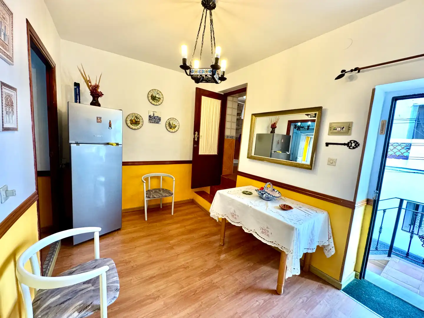 Küche von Haus oder Chalet zum Verkauf in Gualchos mit Klimaanlage, Terrasse und Abstellraum