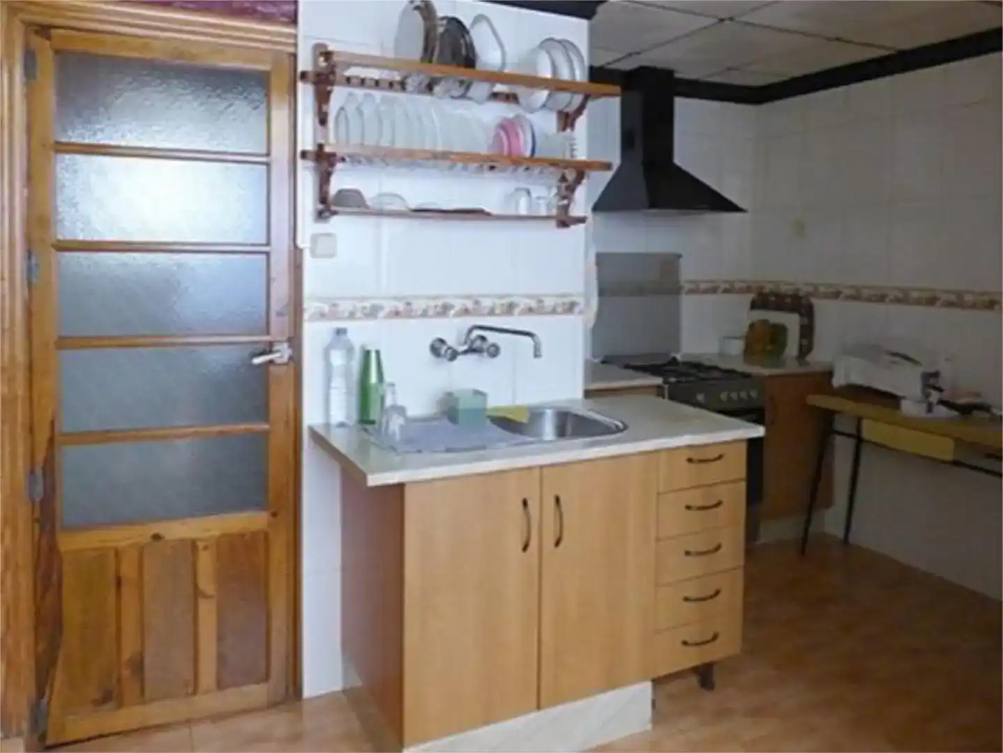 Cuina de Casa adosada en venda en Albacete amb Parquet, Traster i Moblat