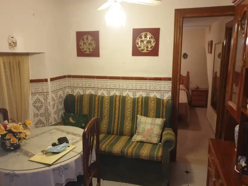 Sala d'estar de Casa o xalet en venda en Serradilla amb Aire condicionat, Jardí privat i Traster