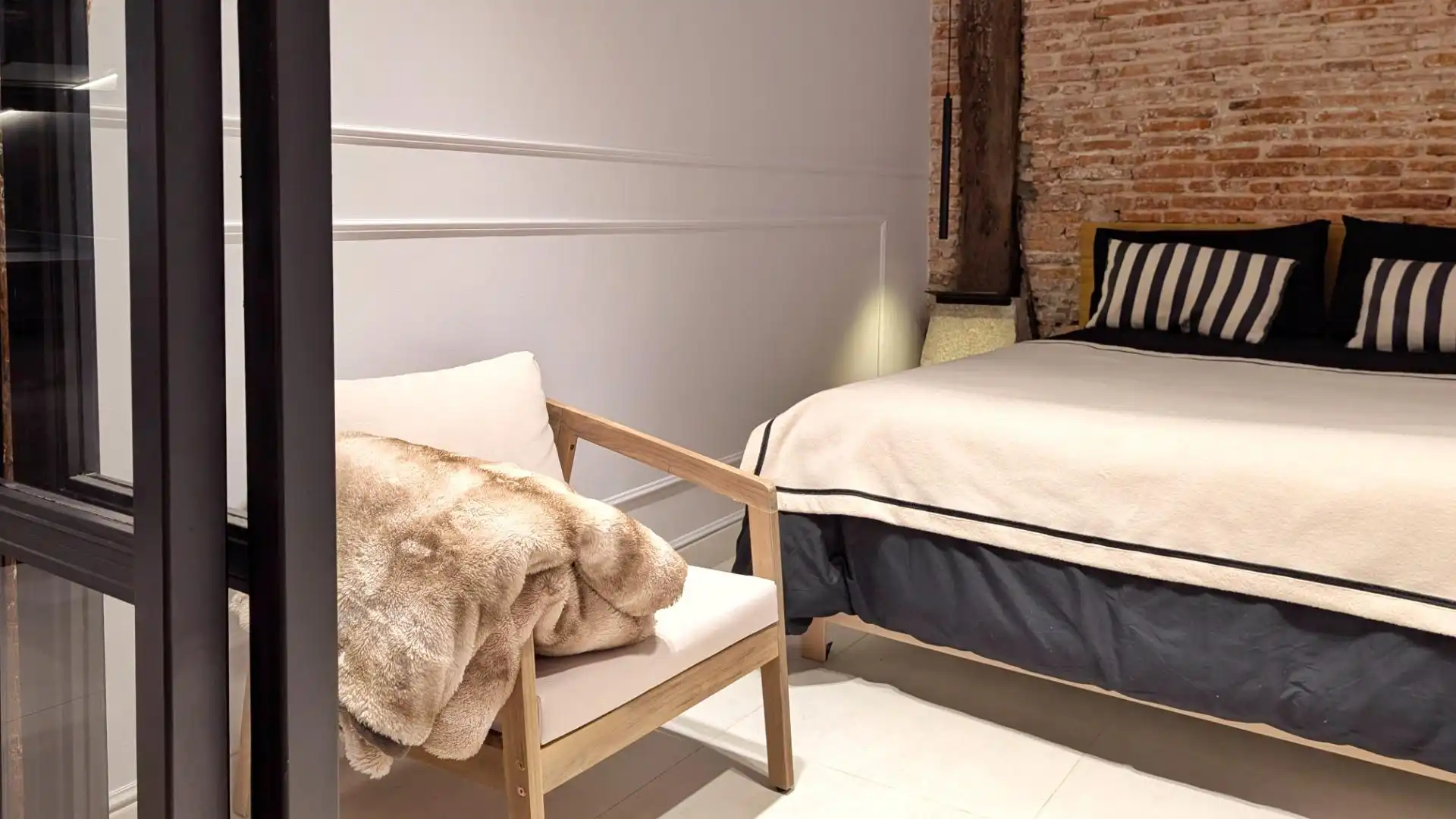 Bedroom of Flat for sale in Santander  with Heating