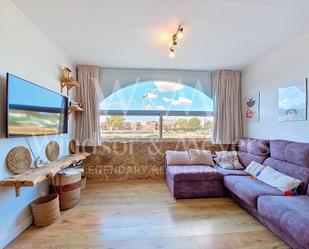 Living room of Apartment to rent in Santa Eulària des Riu  with Air Conditioner and Washing machine