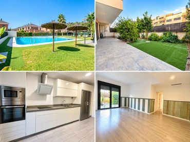 Ground floor with pool for sale in Barrio Alto