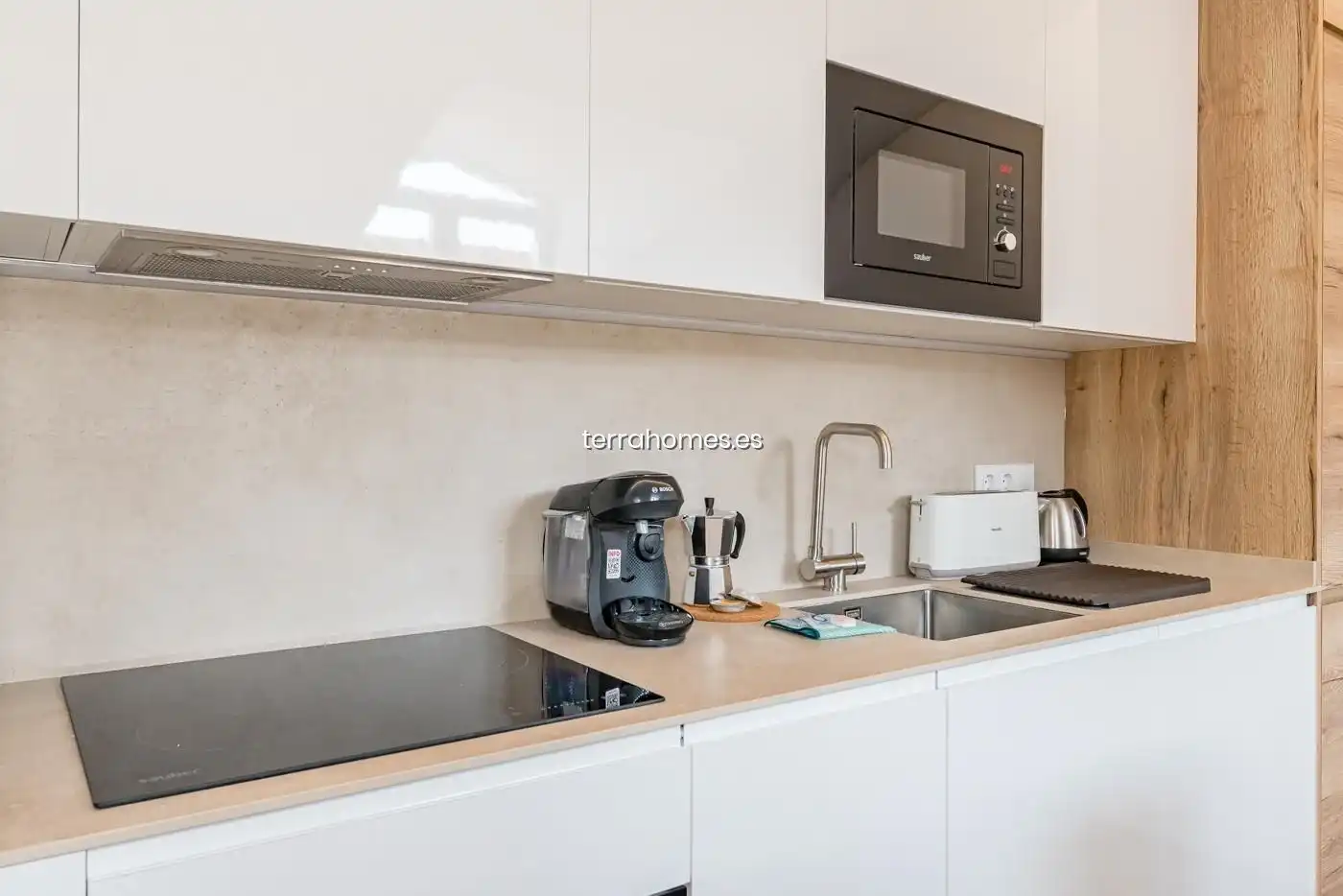 Cocina de Apartamento en venta en Madrid con Aire acondicionado y Amueblado
