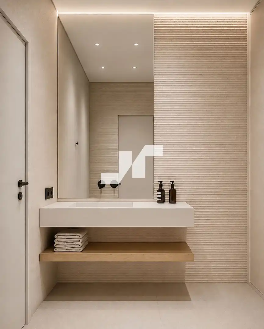 Bathroom of Office for rent in Vila-real  with Air Conditioner, Furnished and Internet