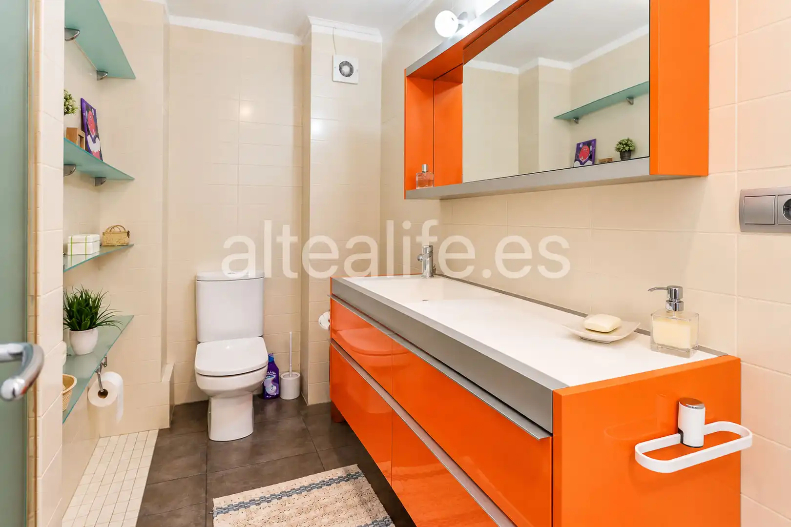 Baño de Apartamento en venta en L'Olla