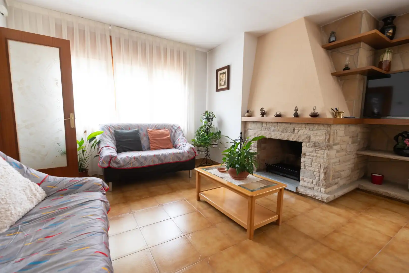 Living room of Houses for sale in Seva  with Heating, Terrace and Storage room