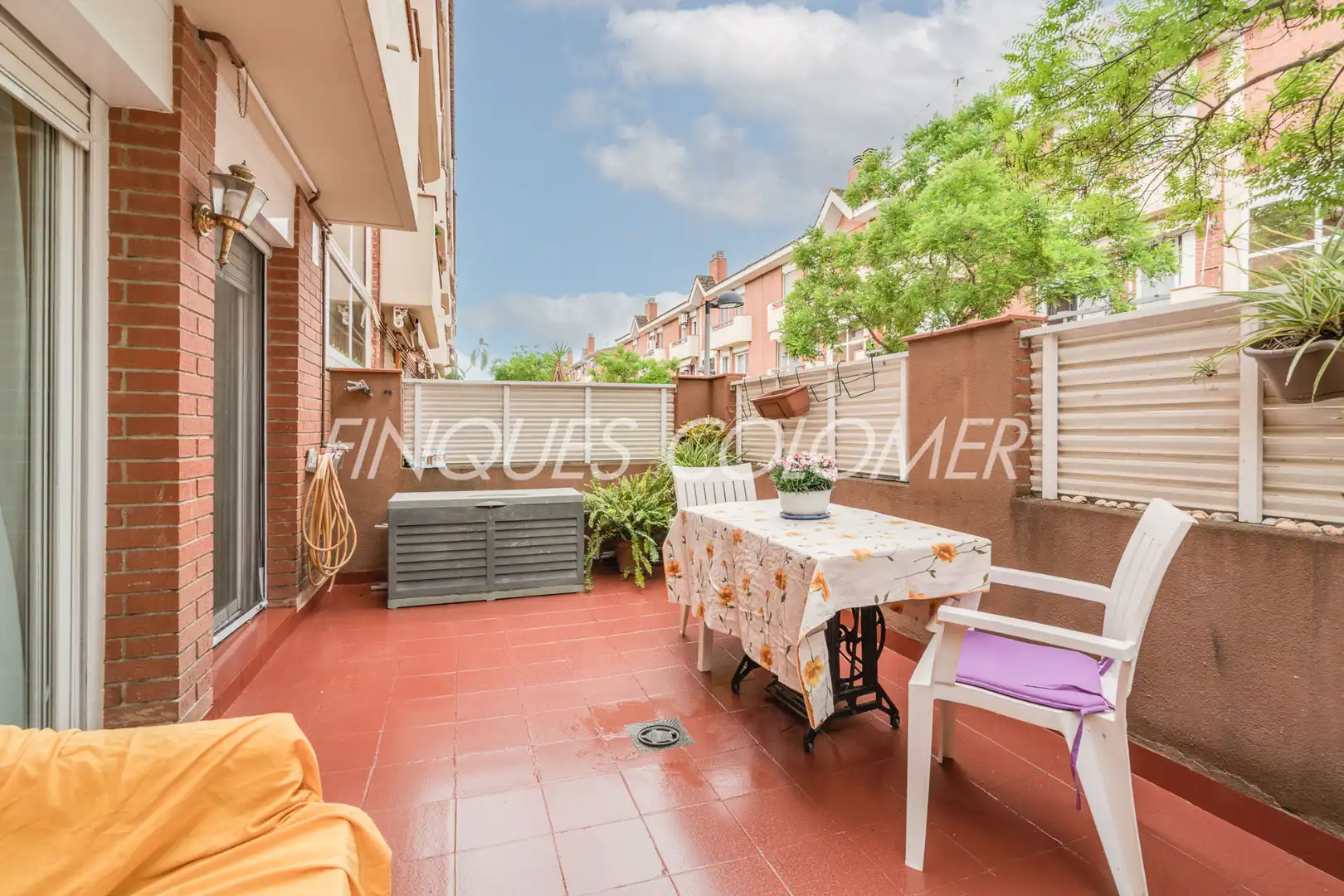 Terraza de Dúplex en venta en Rubí con Aire acondicionado, Calefacción y Jardín privado