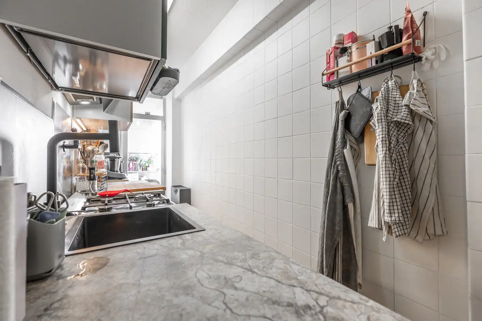 Kitchen of Flat for sale in Madrid  with Heating