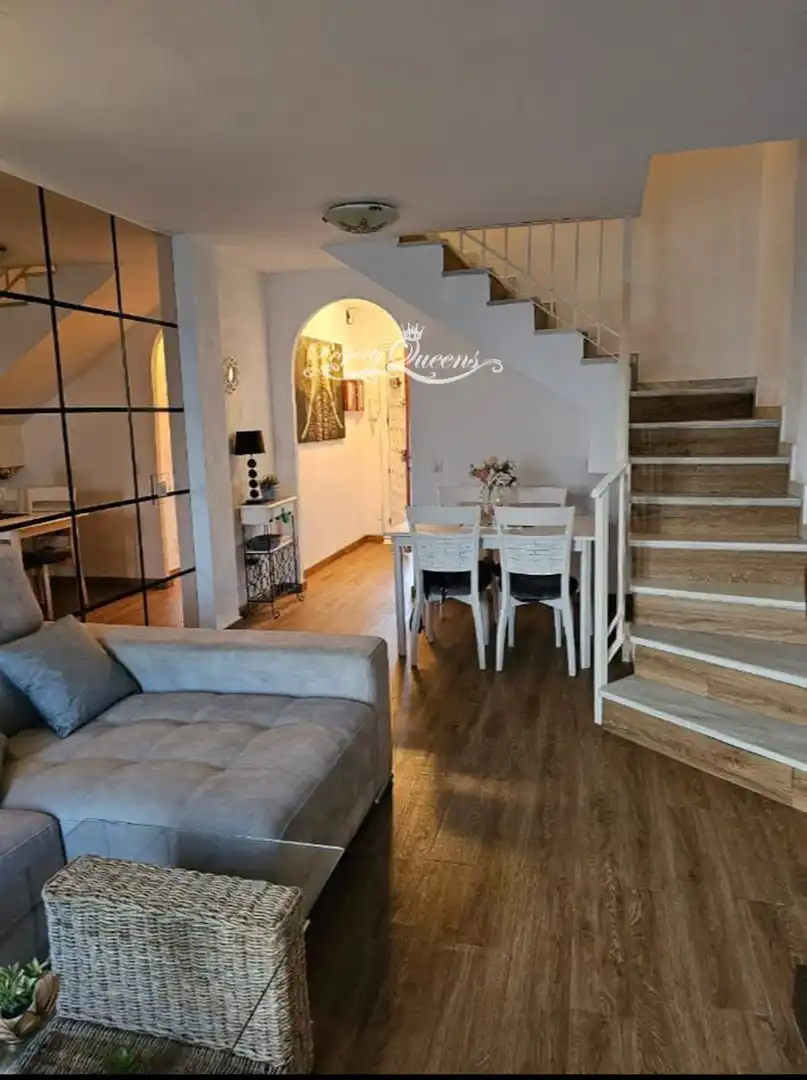 Esszimmer von Maisonette zur Miete in Mijas mit Klimaanlage, Terrasse und Schwimmbad