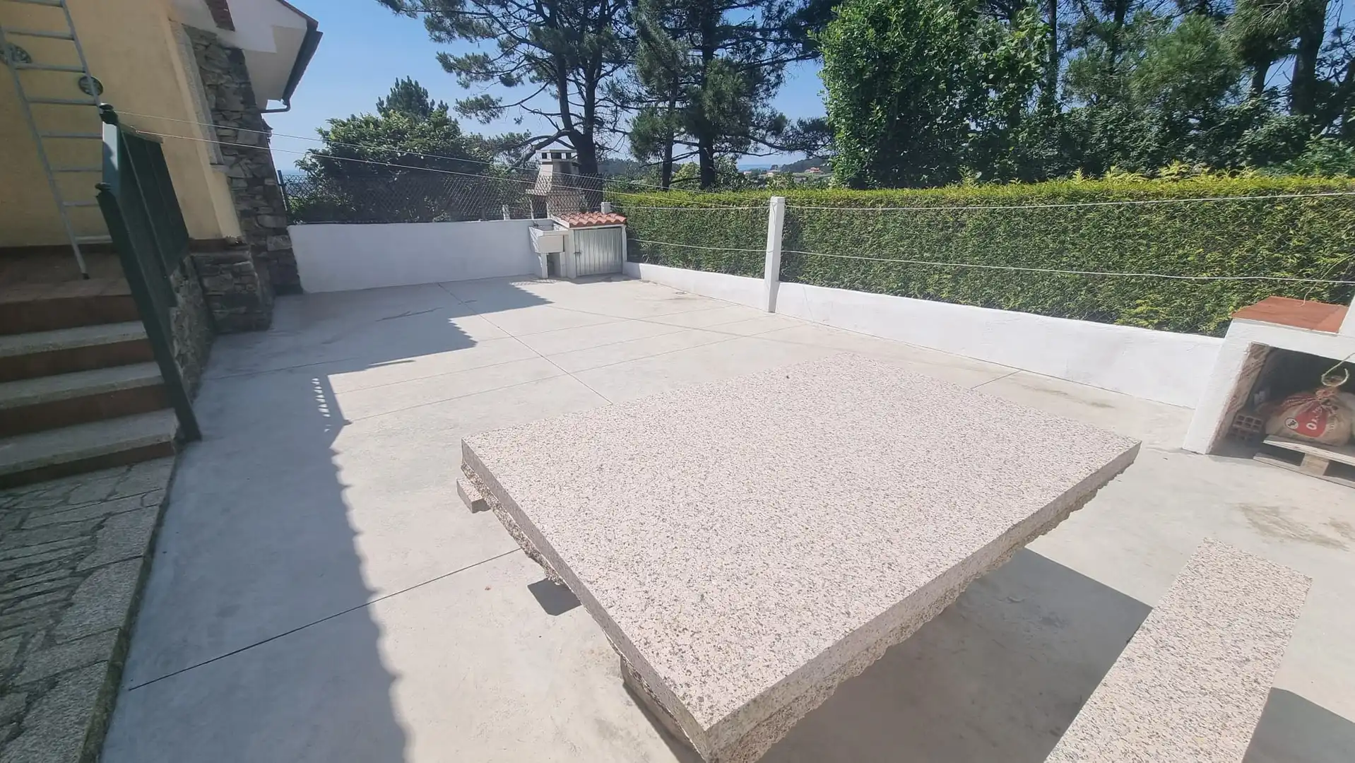 Terrace of Detached homes for rent in Sanxenxo  with Private garden, Terrace and Furnished