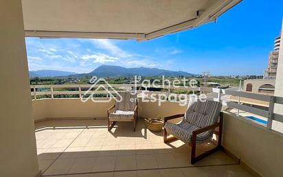 Terrace of Flat for sale in Tavernes de la Valldigna  with Terrace and Balcony