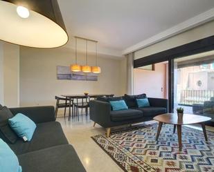 Living room of Single-family semi-detached to rent in Estepona  with Air Conditioner, Heating and Terrace