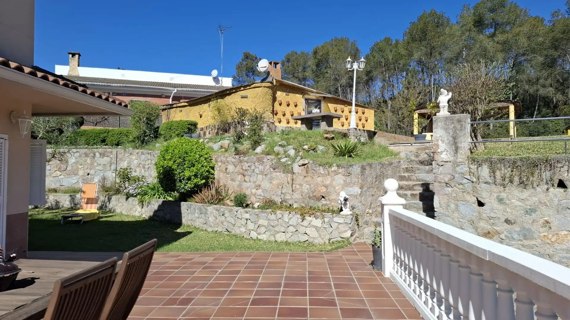 Jardí de Casa o xalet en venda en Cervelló amb Calefacció, Terrassa i Piscina