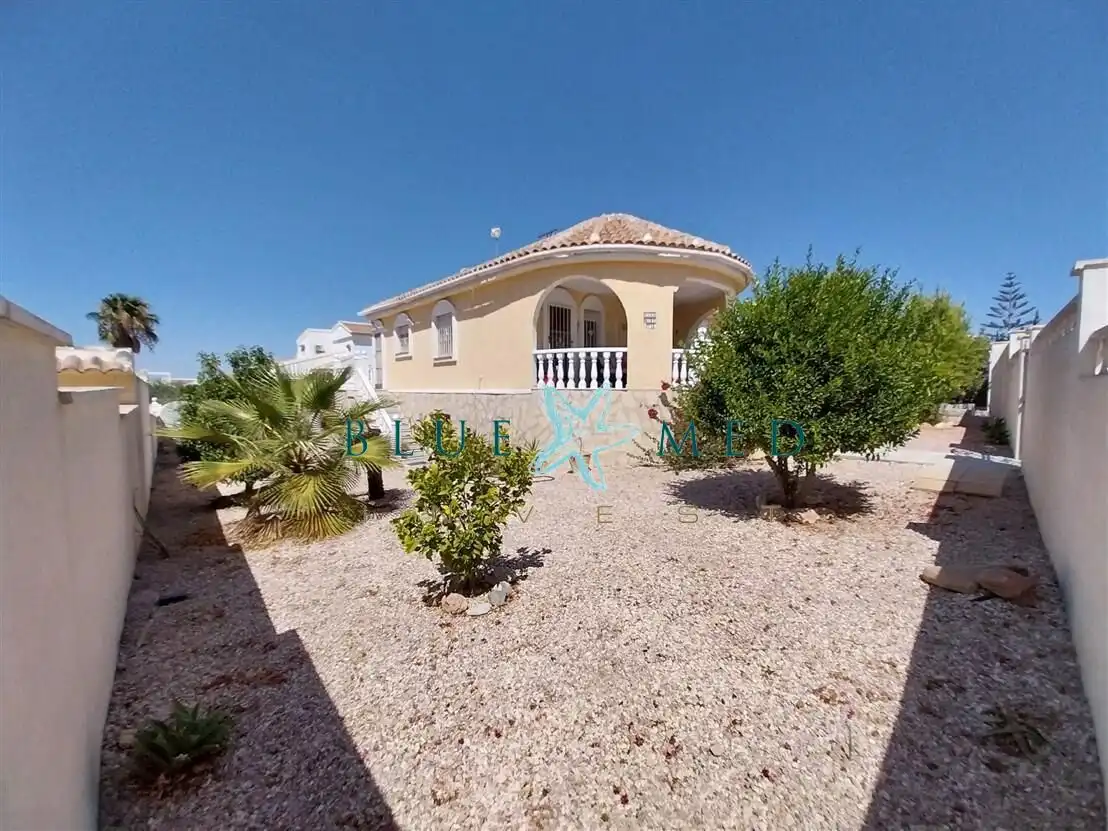 Vista exterior de Casa o chalet en venta en Mazarrón con Aire acondicionado, Calefacción y Jardín privado