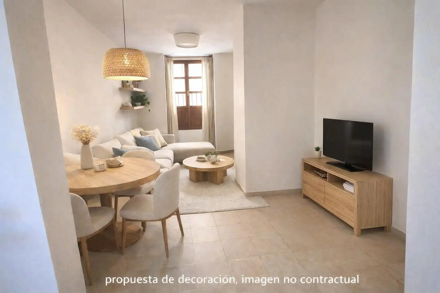 Sala d'estar de Apartament en venda en  Valencia Capital amb Aire condicionat