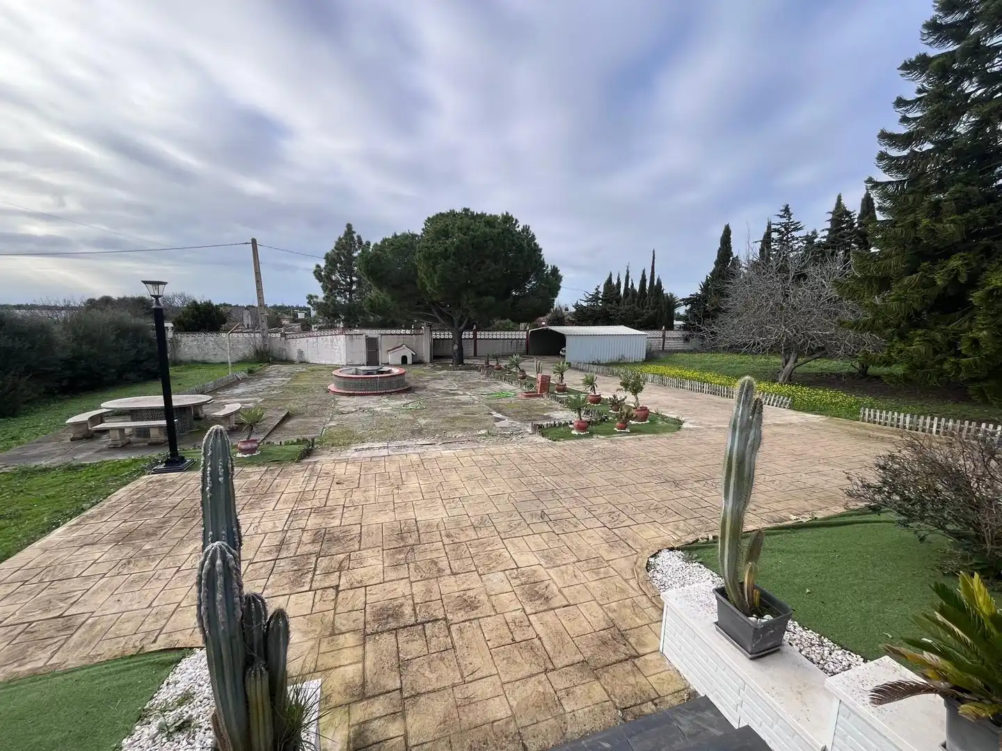 Jardín de Casa o chalet en venta en Chiclana de la Frontera con Aire acondicionado, Jardín privado y Parquet