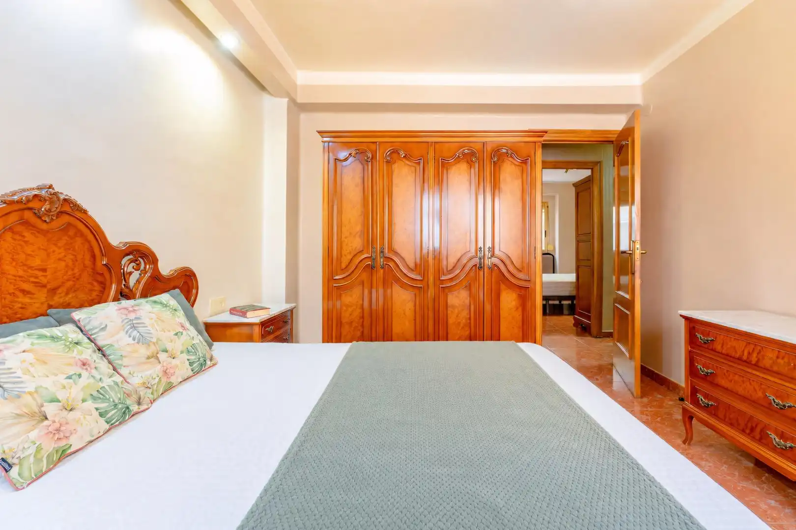 Bedroom of Flat for sale in Quatre Carreres