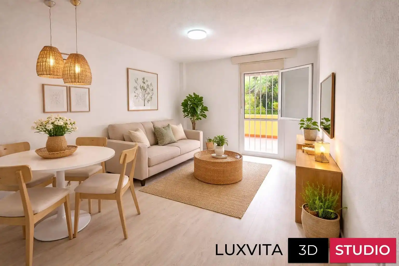 Wohnzimmer von Wohnungen zum Verkauf in Arona mit Privatgarten, Terrasse und Alarm