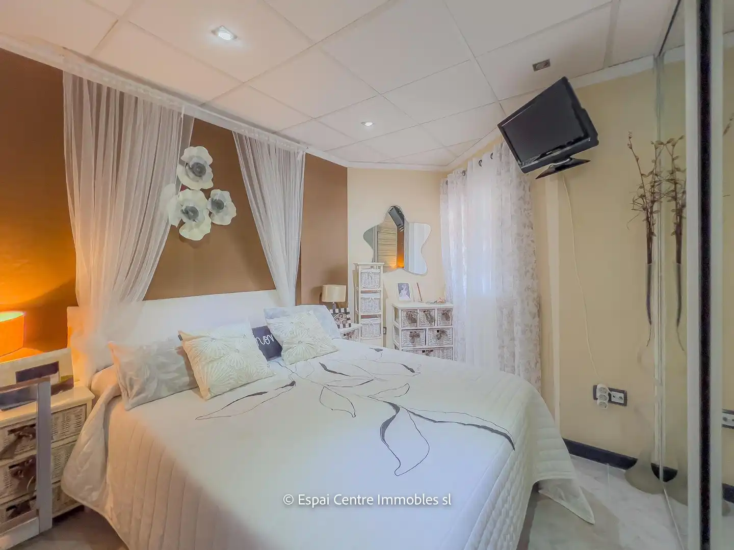 Schlafzimmer von Wohnungen zum Verkauf in Vila-seca mit Heizung, Terrasse und Möbliert