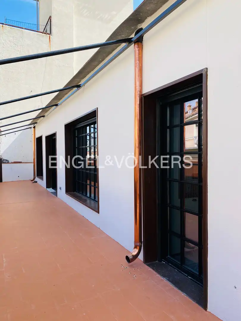 Exterior view of Flat for sale in Madrid  with Air Conditioner, Heating and Terrace