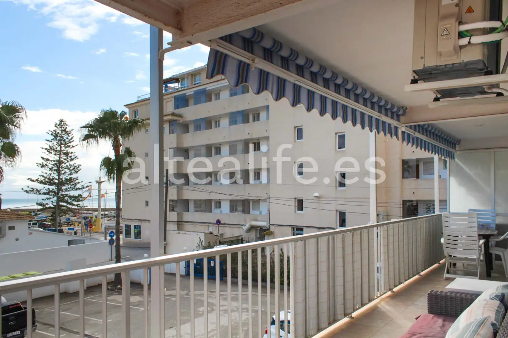 Außenansicht von Wohnungen zum Verkauf in Altea mit Klimaanlage und Terrasse