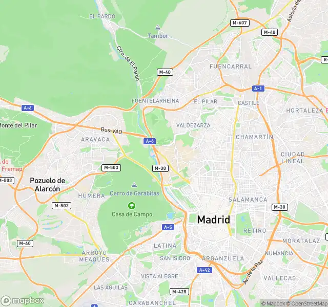 Vista exterior de Piso en venta en Madrid