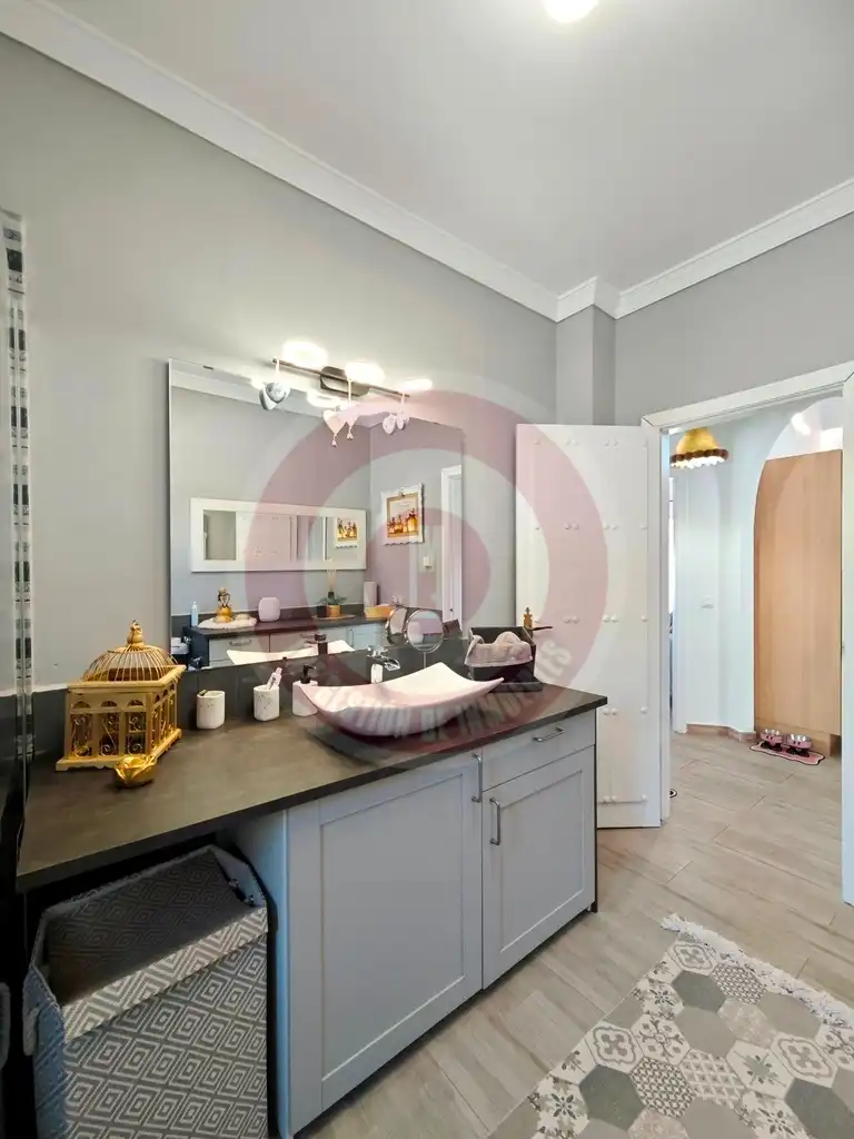 Baño de Casa o chalet en venta en Arenas con Aire acondicionado, Jardín privado y Terraza