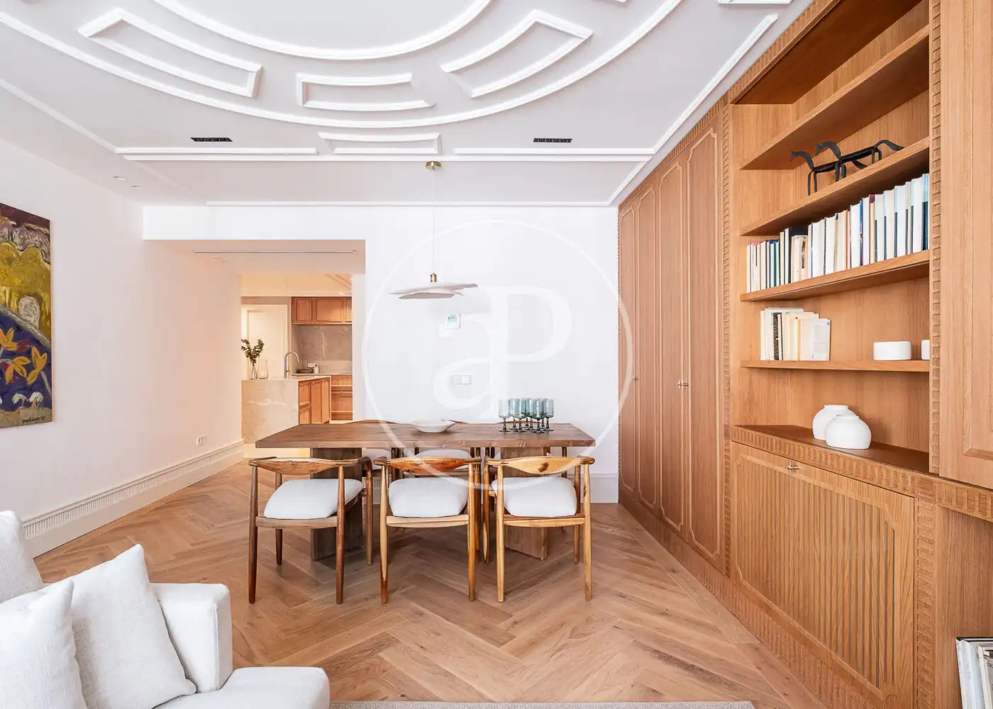 Esszimmer von Wohnung zum Verkauf in Madrid mit Klimaanlage, Heizung und Terrasse