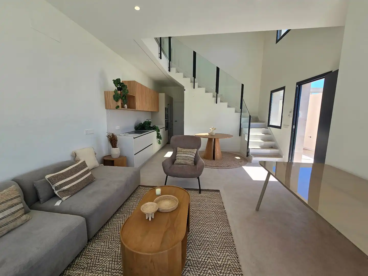 Sala de estar de Casa adosada en venta en Vera con Aire acondicionado, Jardín privado y Terraza