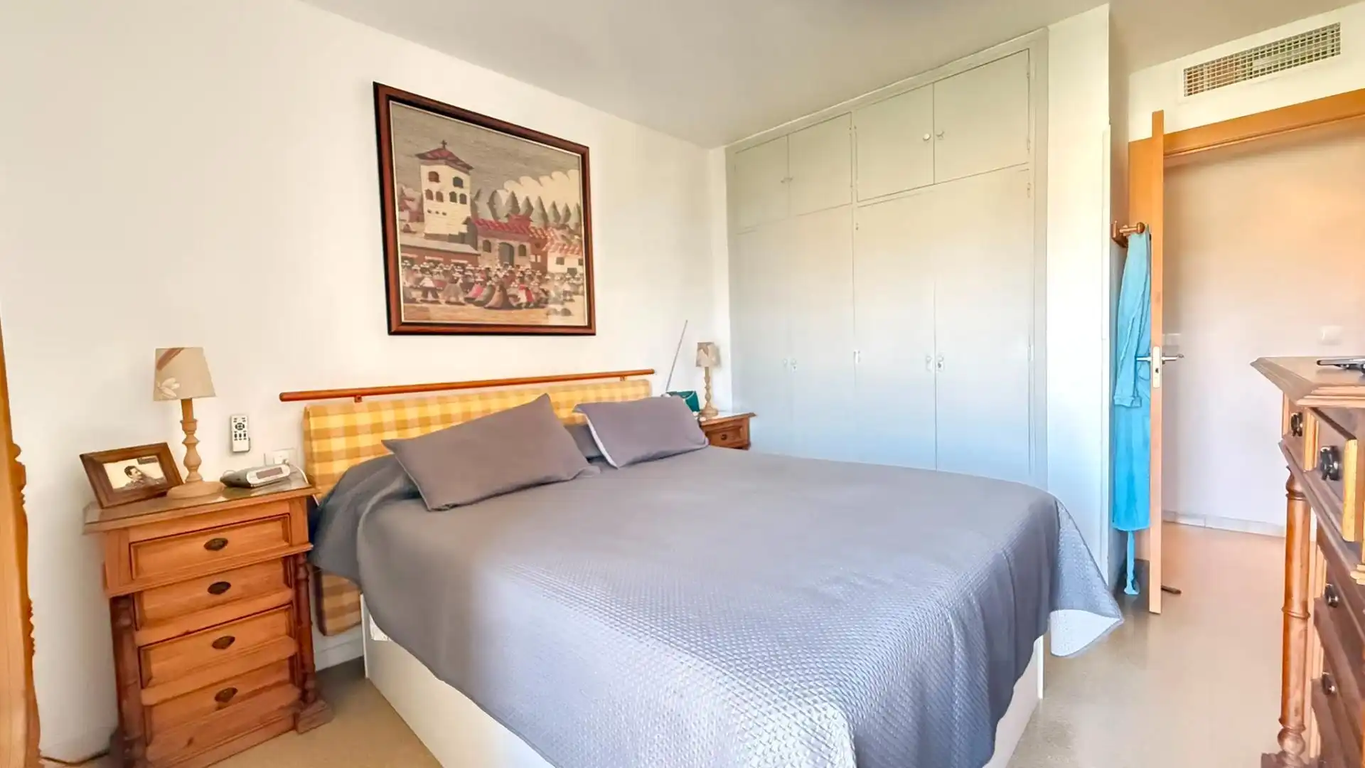 Bedroom of Flat for sale in Águilas  with Air Conditioner, Storage room and Furnished