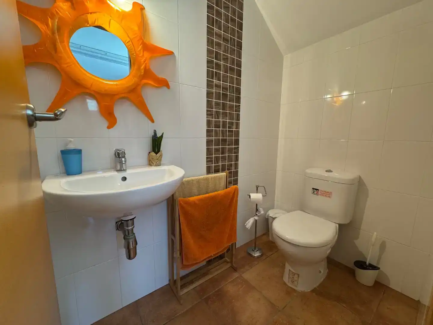 Baño de Casa o chalet en venta en Aljaraque con Aire acondicionado y Piscina