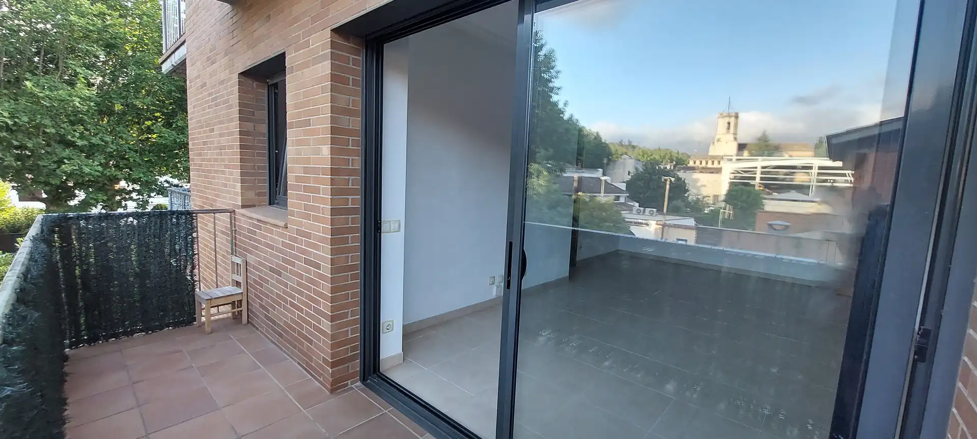 Terrasse von Wohnung zur Miete in Vallgorguina mit Heizung, Parkett und Balkon