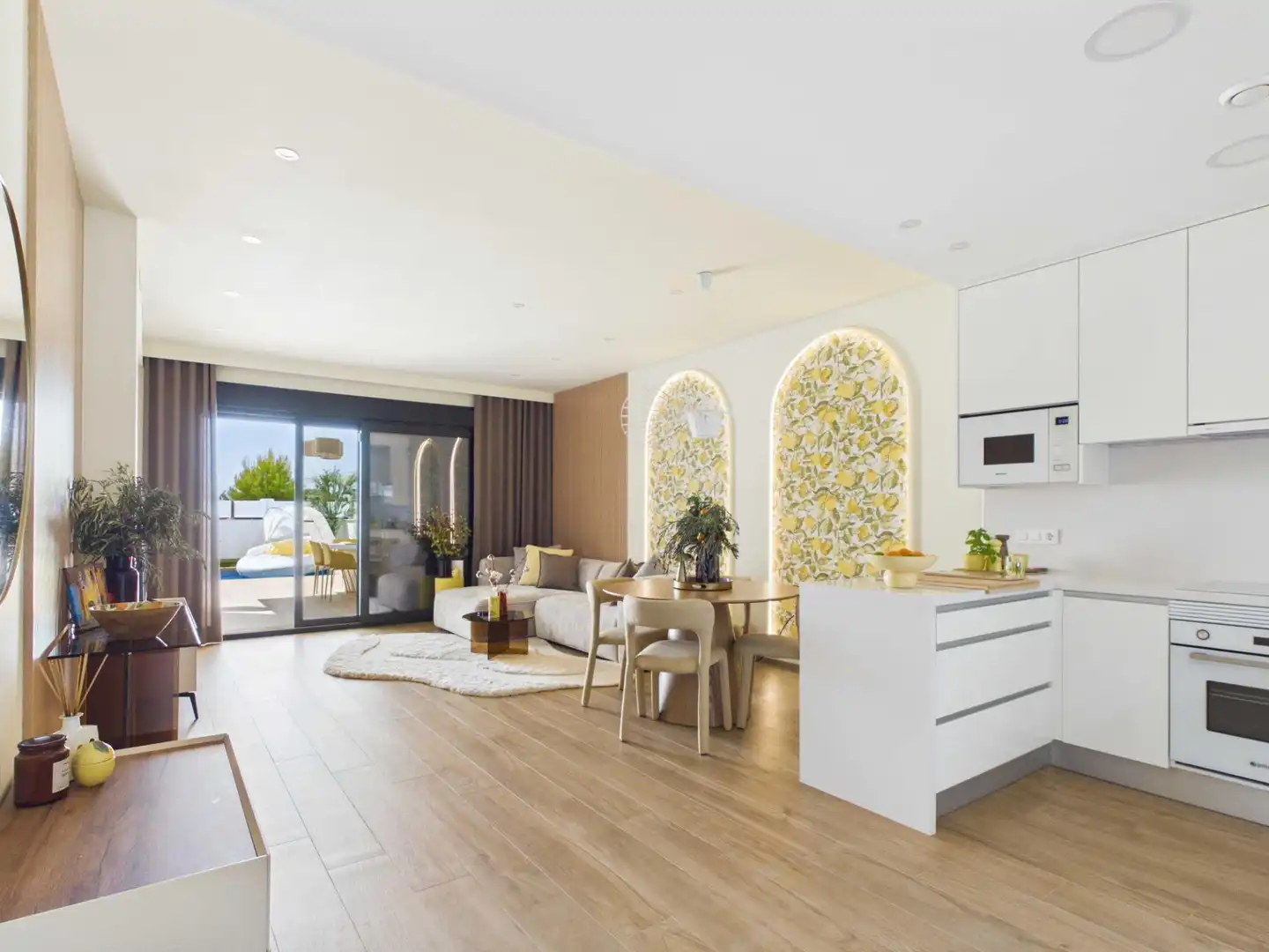 Sala de estar de Casa o chalet de alquiler en Finestrat
