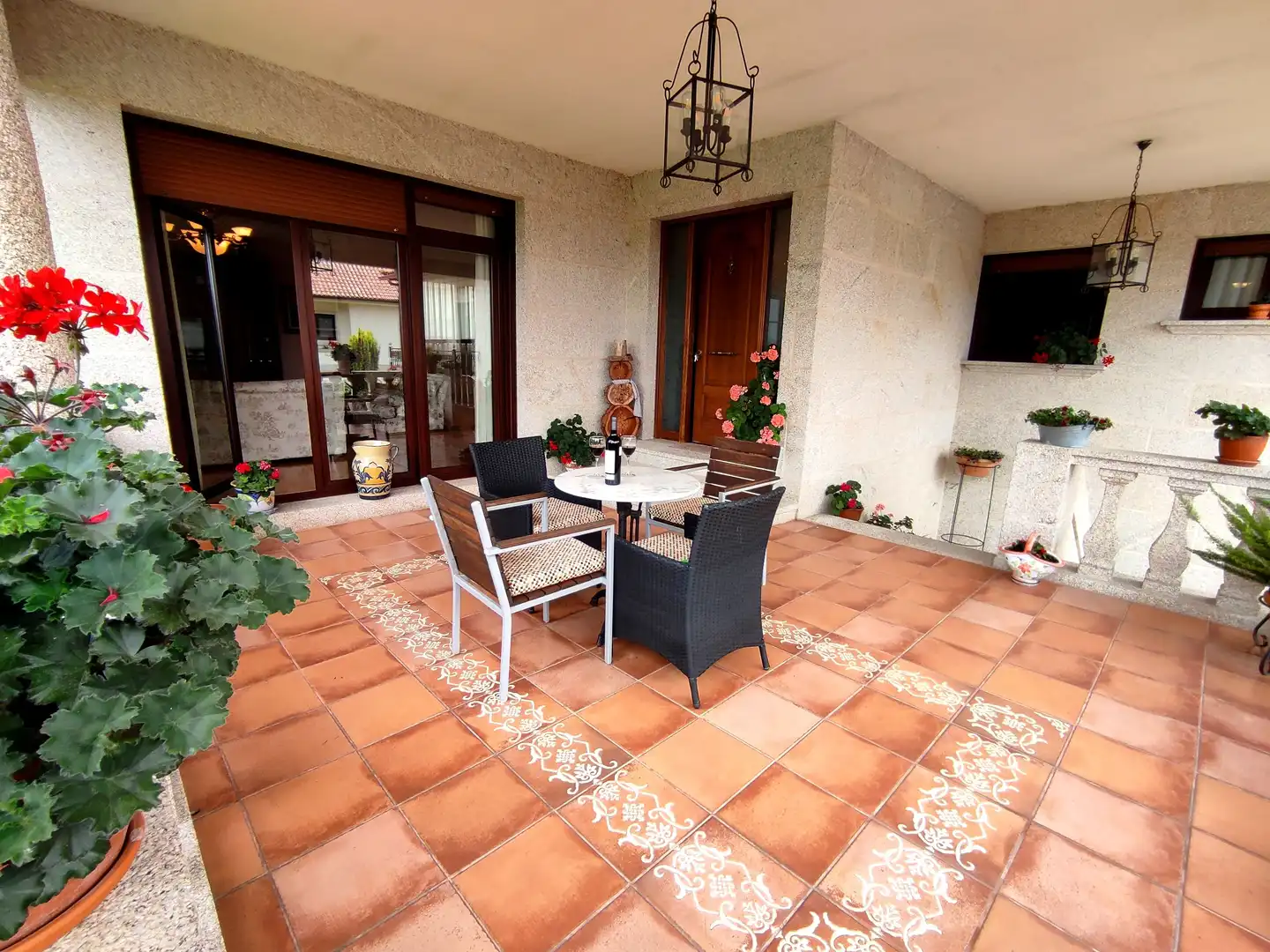 Terrassa de Casa o xalet en venda en Gondomar amb Jardí privat, Parquet i Terrassa