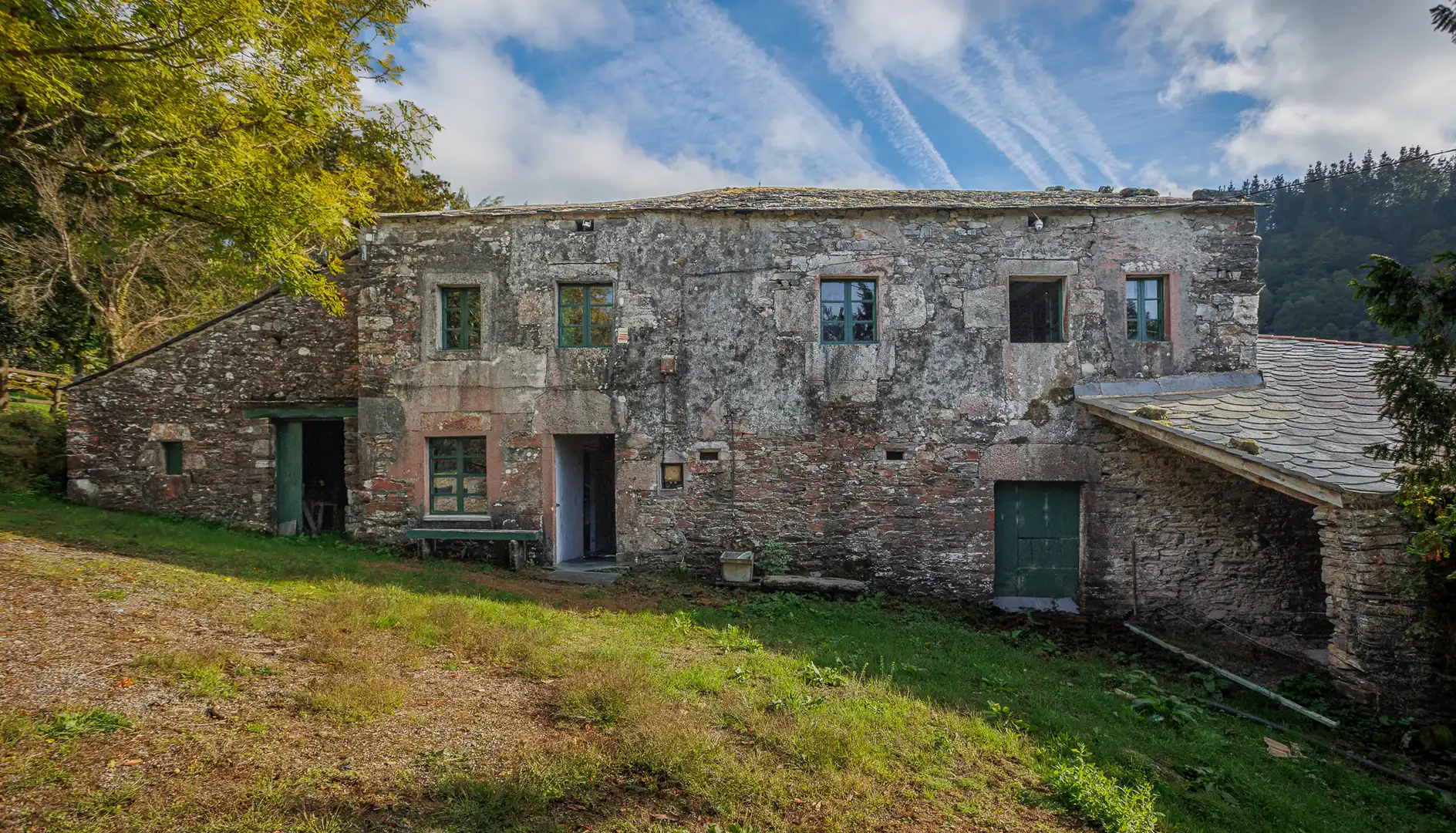 Vista exterior de Finca rústica en venta en Ourol con Amueblado
