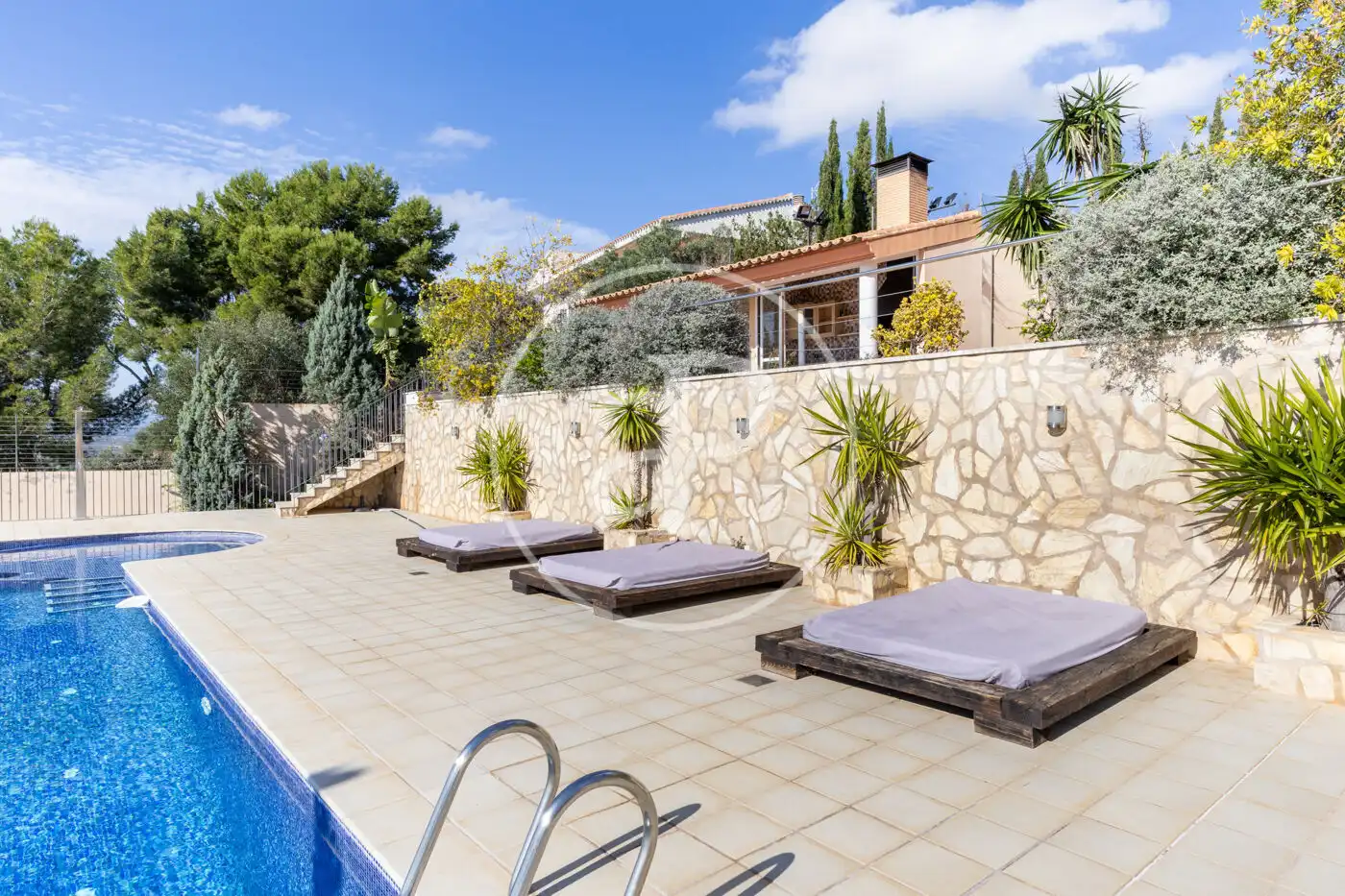 Piscina de Casa o chalet en venta en Torrent con Aire acondicionado, Calefacción y Jardín privado