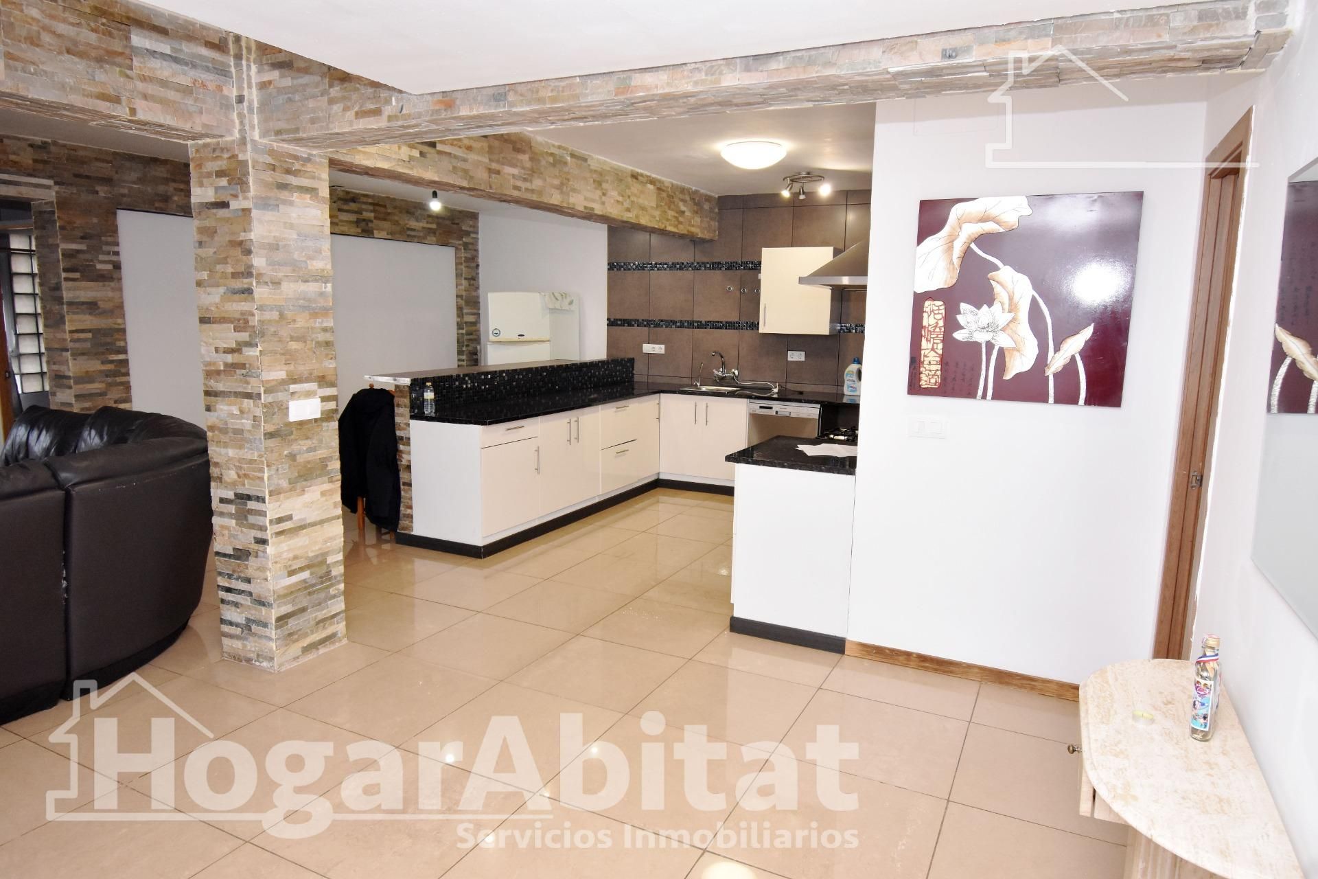 Kitchen of Flat for sale in Alginet  with Balcony