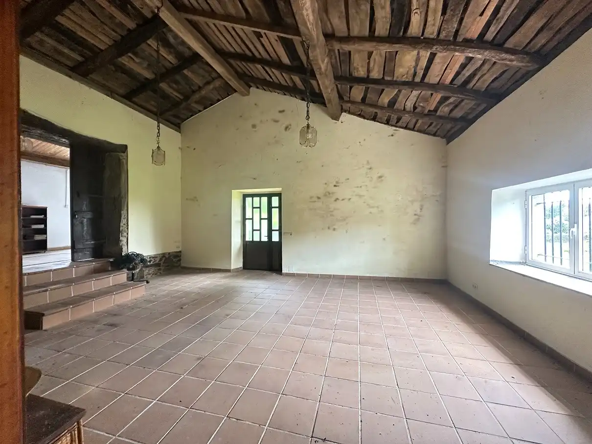 Casa o chalet en venta en O Pino  con Jardín privado, Terraza y Amueblado