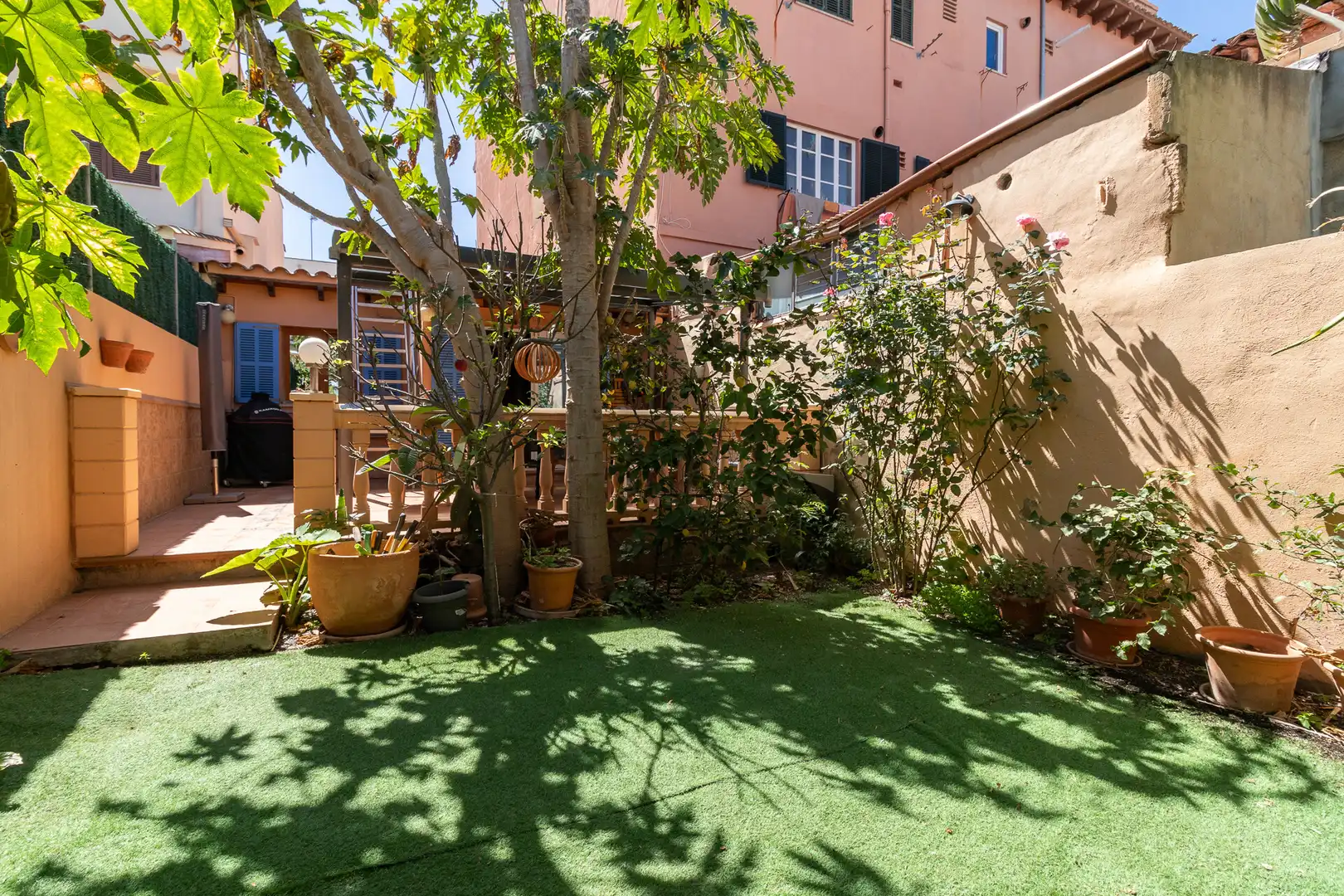 Jardín de Casa adosada en venta en  Palma de Mallorca con Jardín privado y Terraza