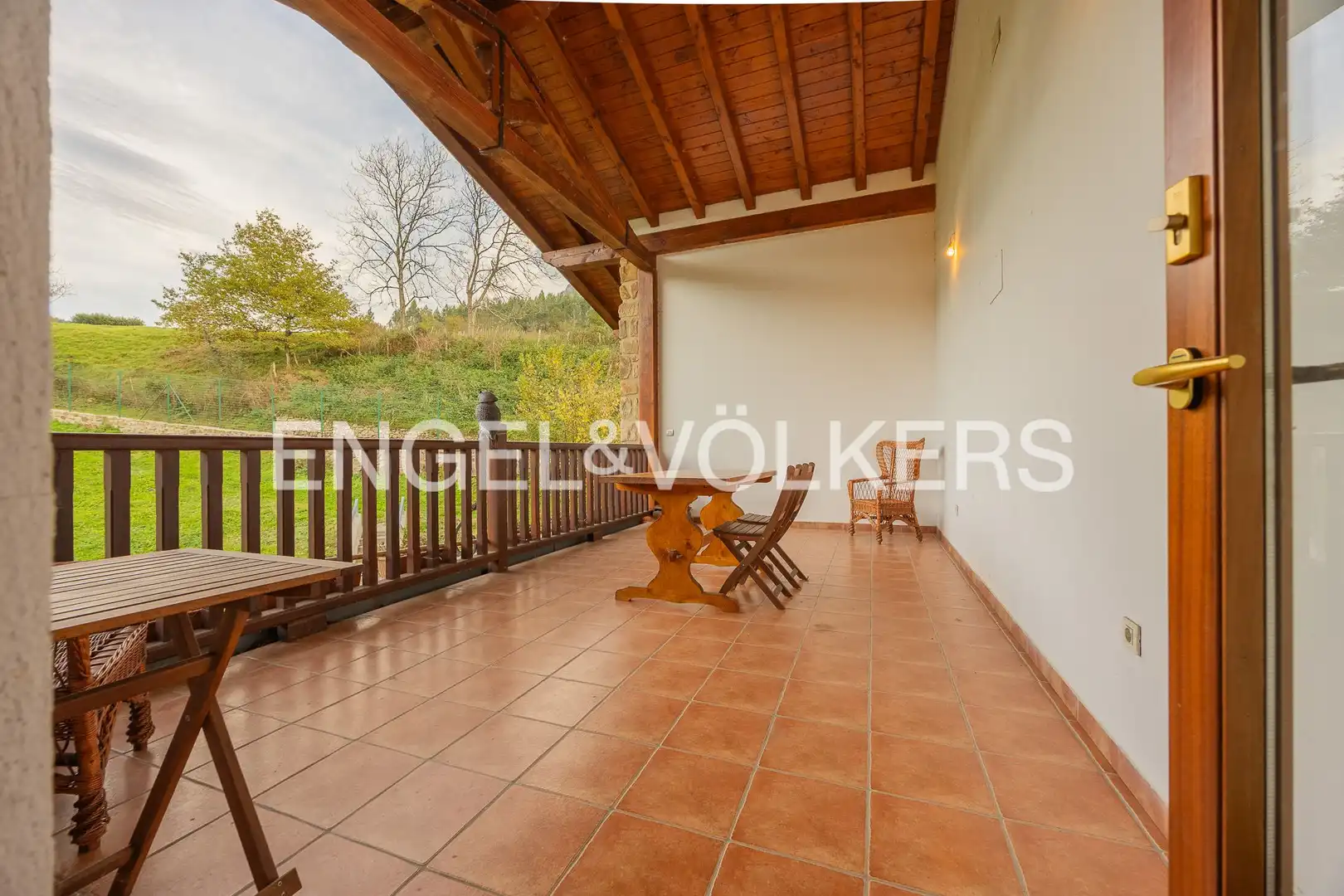 Terrassa de Casa o xalet en venda en Elorrio amb Calefacció, Jardí privat i Terrassa